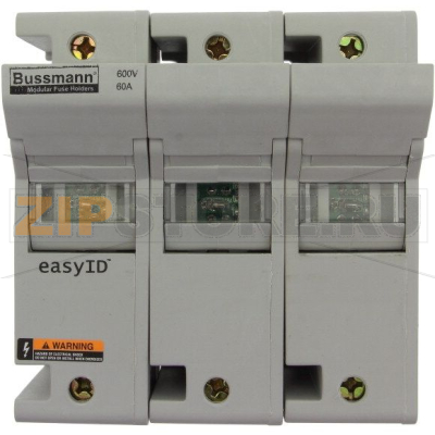Держатель предохранителя, 60 A, AC 600 В, DC 600 В, 200 кА, 120x83x125 мм Eaton 60AJ INDICATOR 