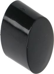 КНОПКА ЭЛЛИПТИЧЕСКАЯ 21X11 ММ ЧЕРНАЯ 