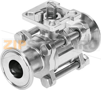 Кран шаровой Festo VZBD-3-S1-16-T-2-F0710-V14V14 