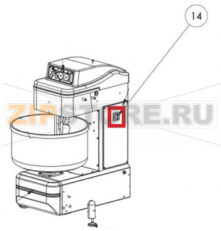 Interruttore Generale Sigma SL 80      Interruttore Generale Sigma SL 80Запчасть на сборочном чертеже под номером: 14Название запчасти Sigma на итальянском языке: Interruttore Generale Sigma SL 80