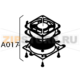 Secondary fan P3 with fixing accessories Convotherm OES 6.10 Secondary fan P3 with fixing accessories Convotherm OES 6.10Запчасть на деталировке под номером: A017