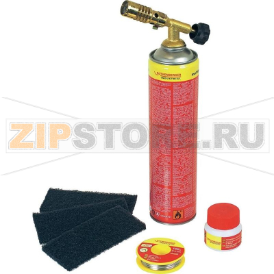 Паяльник газовый 650°C, 150 мин, пьзо-поджиг Rothenberger Rofix SET 1800 