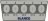 ADHESIVE PLATE 5 BUTTONS 170x72 mm