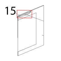 Maniglia inox Unox XL 404