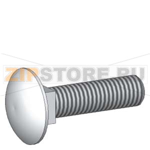 Болт с прямоугольным подголовником DIN 603/M10X55 Siemens 8PQ9500-1BA36 