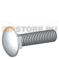 Болт с прямоугольным подголовником DIN 603/M10X55 Siemens 8PQ9500-1BA36