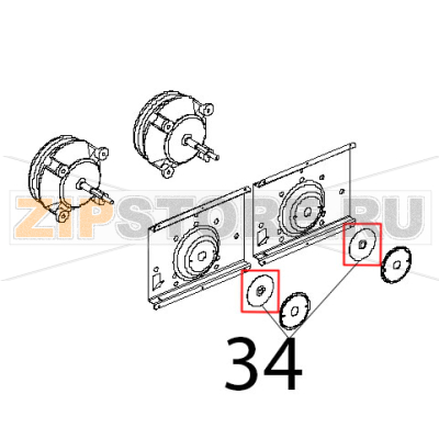Guarnizione portamotore stamp. albero mot. D10 Unox XBC 404 Guarnizione portamotore stamp. albero mot. D10 Unox XBC 404Запчасть на деталировке под номером: 34
