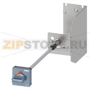 дверного поворотного привода для сложных условий эксплуатации для автоматических выключателей типоразмер S2 рукоятка серая Siemens 3RV2936-3B 