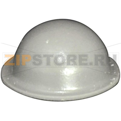 Ножка приборная 16х7.9 мм, клейкая, серая, 1 шт Toolcraft PD2150G 
