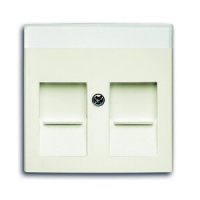 Накладка для коммуникационных розеток ABB 2CKA001710A3943