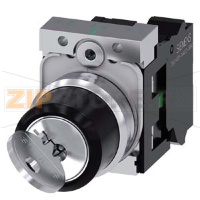 ПОВОРОТНЫЙ ПЕРЕКЛЮЧАТЕЛЬ С КЛЮЧОМ RONIS, 22MM, КРУГЛЫЙ, МЕТАЛЛИЧЕСКИЙ ГЛЯНЦЕВЫЙ, NO. ЗАМКА SB30, С 2 КЛЮЧАМИ, 2 КОММУТАЦИОННЫХ ПОЛОЖЕНИЯ O-I, С ФИКСАЦИЕЙ, УГОЛ ПЕРЕКЛЮЧЕНИЯ 90 ГРАД., 10:30Ч/13:30Ч, ПОЛОЖЕНИЯ ИЗВЛЕЧЕНИЯ КЛЮЧА: O+I, С ДЕРЖАТЕЛЕМ, 1NO, ПРУЖИ