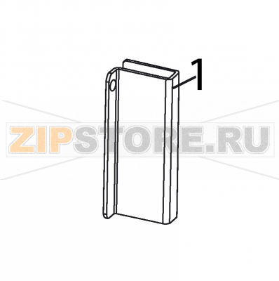 CompactFlash cover assembly Intermec PX4i CompactFlash cover assembly Intermec PX4iЗапчасть на деталировке под номером: 1Название запчасти на английском языке: CompactFlash cover assembly Intermec PX4i.