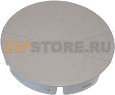 Cap redary knob D=40 RAL 9006 silver 