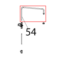 Tubo esterno umidita and raccordo Unox XBC 604P