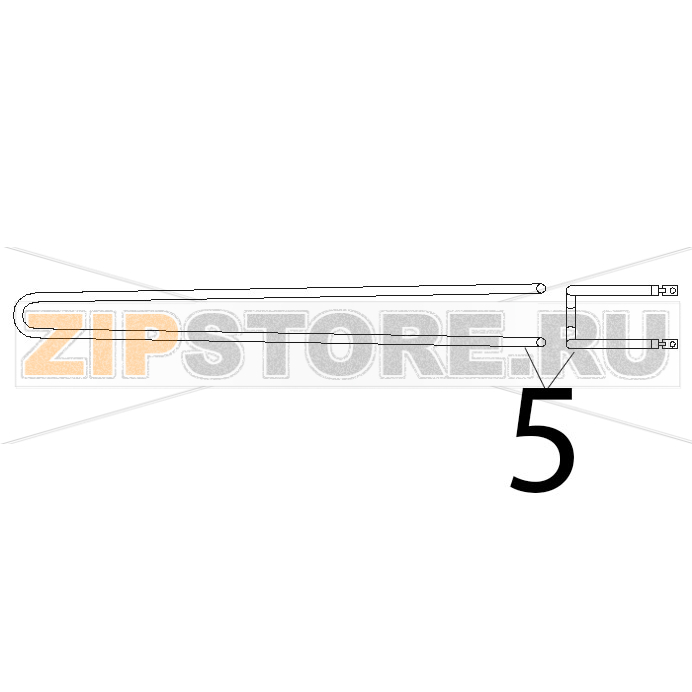 ТЭН 1650 Вт, 230 В Tecnoinox B8MFIE9 ТЭН 1650 Вт, 230 В Tecnoinox B8MFIE9Запчасть на деталировке под номером: 5