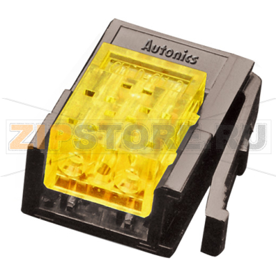 Разъем кабельный, штекерный, 3 контакта, желтая крышка Autonics CNE-P03-YW 