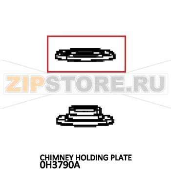 Chimney holding plate Unox XBC 605E Chimney holding plate Unox XBC 605EЗапчасть на деталировке под номером: 110Название запчасти на английском языке: Chimney holding plate Unox XBC 605E