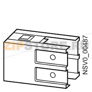 BD2-400-FE END FLANGE 160-400A Siemens BVP:043977 