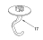 Dough Hook KitchenAid KSM90