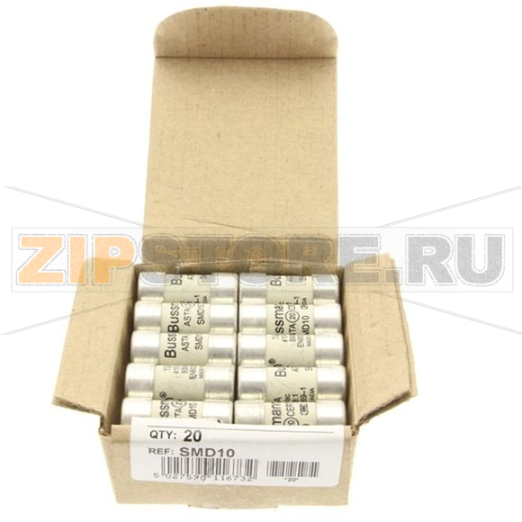 Предохранитель, 10 A, AC 415 В, 80 кА, BS88, 13x29 мм, gL/gG, BS Eaton STREET LIGHTING FUSE >10A 