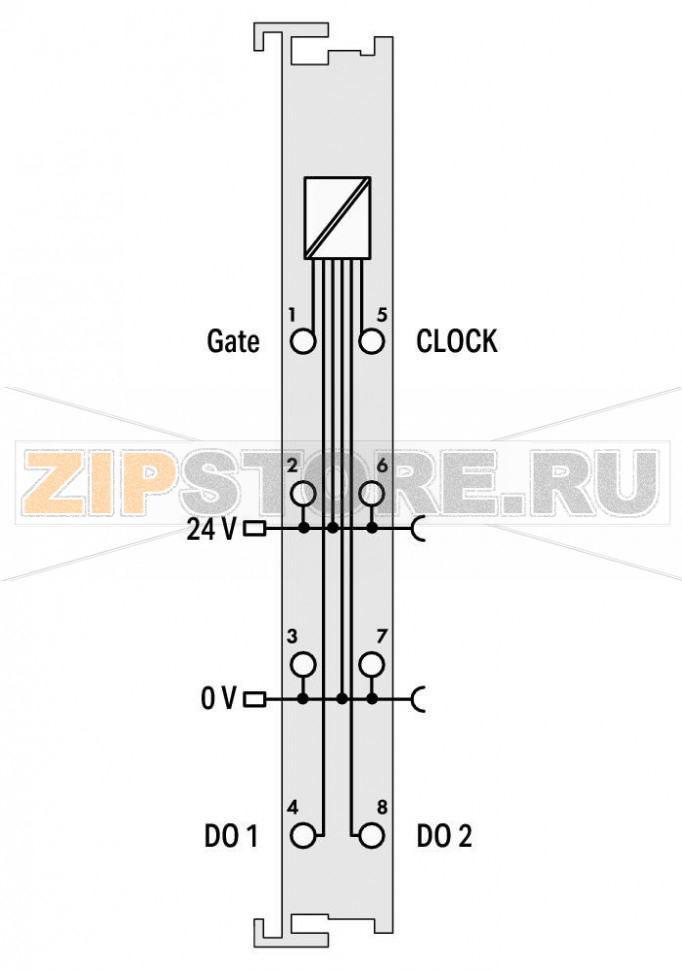 Частотомер; светло-серые Wago 750-404/000-003 