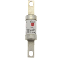 Предохранитель, 63 A, AC 660 В, DC 460 В, 80 кА, BS88, 27x129 мм, gL/gG, BS Eaton 63A 660V AC/4