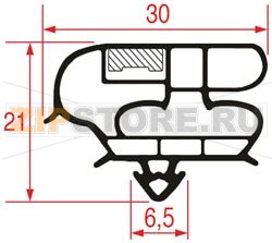 УПЛОТНИТЕЛЬ ВСТАВНОЙ 1590X610 ММ 