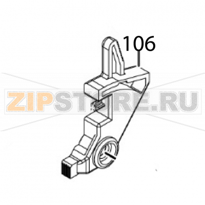 Lock lever Sato CT412LX DT Lock lever Sato CT412LX DTЗапчасть на деталировке под номером: 106Название запчасти на английском языке: Lock lever Sato CT412LX DT.