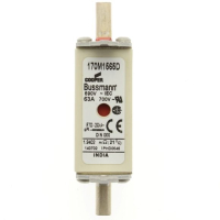 Предохранитель, 63 A, AC 690 В, 200 кА, DIN 000, gR, DIN, IEC Eaton FUSE 63A 690V gR DIN 000 HSDNH