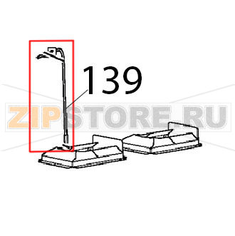 Sonda temperatura TC K L2000 comp Unox XBC 615EG Sonda temperatura TC K L2000 comp Unox XBC 615EGЗапчасть на деталировке под номером: 139