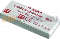 FUSE FAST-BLOW ø 5x20 mm - 10 PCS