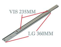 RAIL TELESCOPIQUE