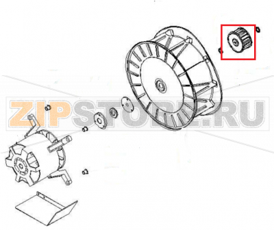 Fan Angelo Po FX101E3 Fan Angelo Po FX101E3Запчасть на 