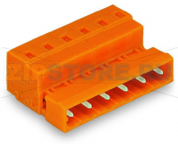 MCS MIDI Classic 1-проводная вилка; 2,5 мм; Шаг контактов 7,62 мм; 11-пол.; 2,50 mm; оранжевые Wago 731-641