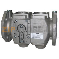 VGD40.100U - Двойной газовый клапан, DN100, фланцы ANSI, соединения большого клапана (США) Siemens VGD40.100U
