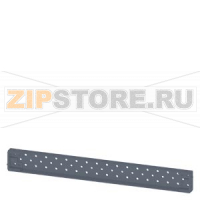 SIVACON, mounting rail, universal, suitable for cabinet depth 600 mm, L: 450 mm, zinc-plated Siemens 8MF1045-2AS30