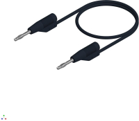 Провод тестовый 0.25 м, 6 A, 30 В/AC, 60 В/DC, черный Hirschmann 938115100