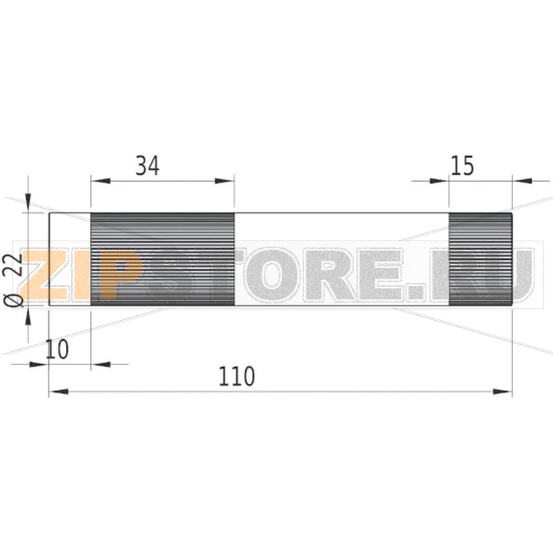Модуль лазерный, красный, 16 МВт Picotronic LE650-16-3-F-S(22x100)90 