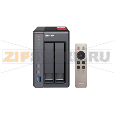 Накопитель сетевой QNAP TS-251-PLUS 
