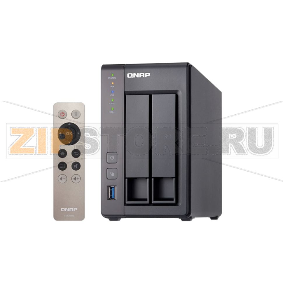 Накопитель сетевой QNAP TS-251-PLUS 
