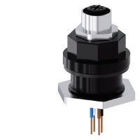 АДАПТЕР ДЛЯ ПОДКЛЮЧЕНИЯ ЧЕРЕЗ РАЗЪЕМ М12 5-PIN, ДЛЯ РЕЗЬБОВОГО ВВОДА М25, ДЛЯ МЕТАЛЛИЧЕСКОГО КОРПУСА Siemens 3SU1950-0HQ10-0AA0