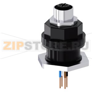 АДАПТЕР ДЛЯ ПОДКЛЮЧЕНИЯ ЧЕРЕЗ РАЗЪЕМ М12 5-PIN, ДЛЯ РЕЗЬБОВОГО ВВОДА М25, ДЛЯ МЕТАЛЛИЧЕСКОГО КОРПУСА Siemens 3SU1950-0HQ10-0AA0 