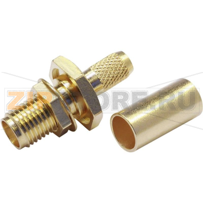 Разъем SMA, 50 Ом, 1 шт Telegärtner J01151A0401 