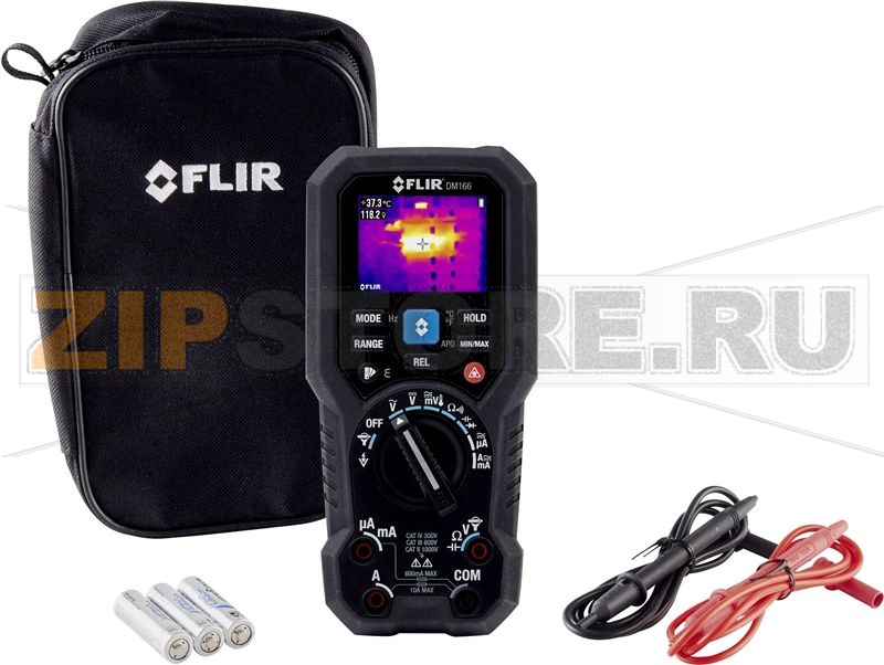 Мультиметр ручной, CAT IV 300 В, CAT III 600 В FLIR DM166 