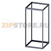 SIVACON, Supporting structure, for standard Empty enclosure, H: 2200 mm, W: 1000 mm, T: 1000 mm, RAL 7035 Siemens 8MF1200-2GS40