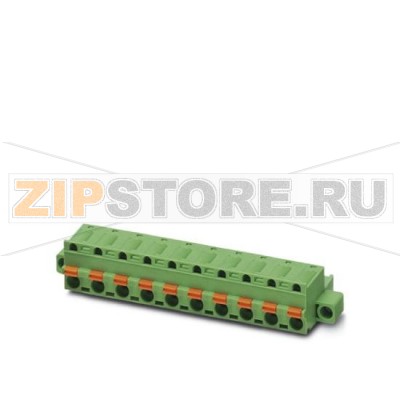 Вилочная часть Phoenix Contact GFKC 2,5/ 3-STF-7,62 Номинальный ток: 12 А, Расчетное напряжение (III/2): 630 В, Полюсов: 3, Размер шага: 7,62 мм, Технология подключения: Пружинные зажимы, Цвет: зеленый, Поверхность контакта: олово, Штекерный соединитель COMBICON предназначен только для кабелей маломощных цепей. Изделия с подходящими параметрами для маломощных электрических цепей поставляются на заказ.Минимальный заказ: 50 шт.Упаковка: 50 шт.
