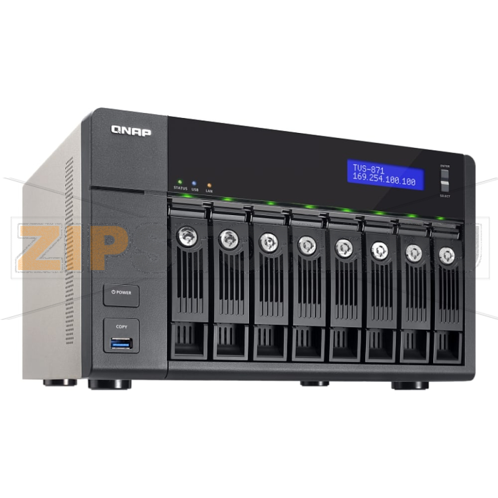 Накопитель сетевой QNAP TVS-871 