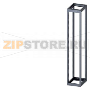 SIVACON, Supporting structure, for standard Empty enclosure, H: 2200 mm, W: 400 mm, T: 500 mm, RAL 7035 Siemens 8MF1245-2GS40 