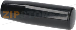 KNOB BLACK BACHELITE ø 28x89 mm M8x1 