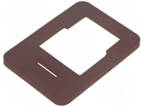 Прокладка плоская, IP65 Hirschmann GM 207-3 NBR LIGHT BROWN